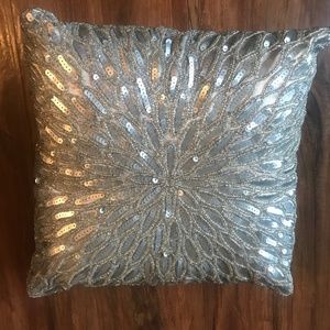 Small Sequin Accent Pillow